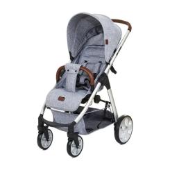 Коляска ABC design Mint Graphite, светло-серая Фото