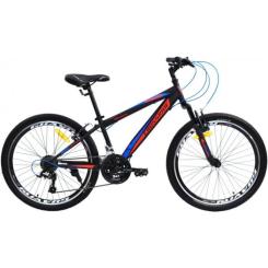 Велосипед Crossride Shark 24" рама-13" St Black/Red Фото