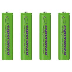 Аккумулятор Esperanza AAA 1000mAh Ni-MH * 4 green Фото 2