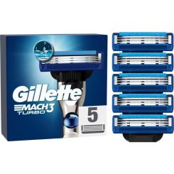 Сменные кассеты Gillette Mach3 Turbo 5 шт. Фото