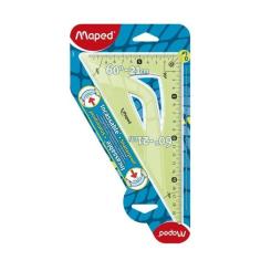 Линейка Maped Угольник UNBREAKABLE 60гр/210мм, пластик Фото 2