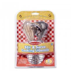 Игровой набор Melissa&Doug металевий кухонний Фото 3