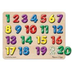 Пазл Melissa&Doug Звуковой "Испанские цифры" Фото