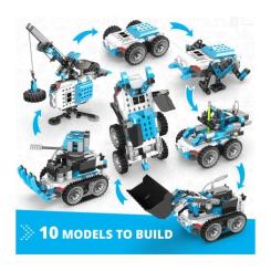 Конструктор Engino Ginobot – робот, премиум Фото 4