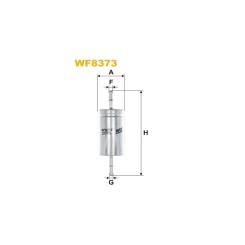 Фильтр топливный Wixfiltron WF8373 Фото