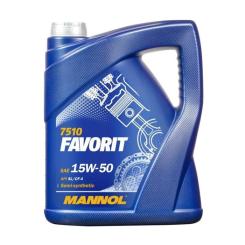 Моторное масло Mannol FAVORIT 5л 15W-50 Фото