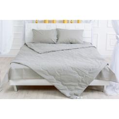 Одеяло MirSon шерстяное Летнее 2388 Light Gray 220x240 Фото