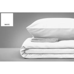 Постельное белье MirSon Бязь Premium White 175х210 двоспальний Фото 1