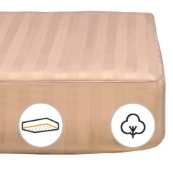 Наматрасник MirSon Carmela Cotton 461 200x220 см Фото