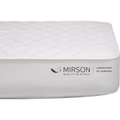 Наматрасник MirSon № 963 Natural Line Стандарт Cotton 120x200 см Фото