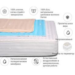 Наматрасник MirSon Royal Pearl Waterproof Aloe Vera 304/3 80x160 см Фото 1
