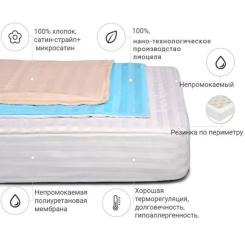 Наматрасник MirSon Valentino тенсел (Modal) Waterproof 318/1 150x200 Фото 1