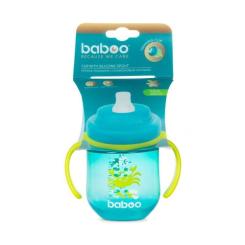 Поильник-непроливайка Baboo с силиконовым носиком Marine 200 мл Бирюзовая Фото 3