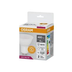 Лампочка Osram LED VALUE, PAR16, 6W, 4000K, GU10 Фото 1
