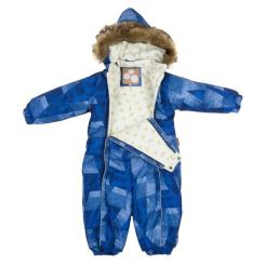 Комбинезон детский Huppa REGGIE-1 1 36020130 синій з принтом 62 Фото 3