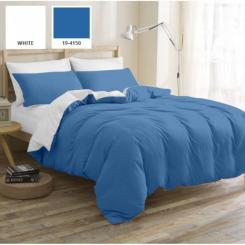 Постельное белье MirSon Бязь Premium Pablo Blue 175х210 Фото