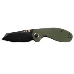 Нож CJRB Maileah Large Black Blade Green Фото