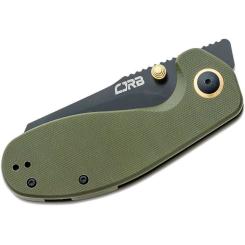 Нож CJRB Maileah Large Black Blade Green Фото 1