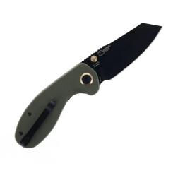 Нож CJRB Maileah Large Black Blade Green Фото 5