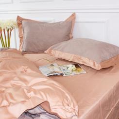 Постельное белье MirSon Satin Жаккард Golden wheat 160х220 Фото 6