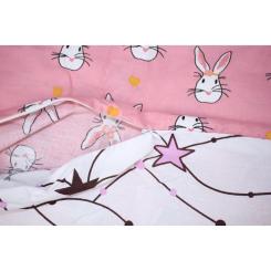 Постельное белье MirSon Бязь 17-0528 Bunnies pink Дитячий Фото 6