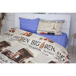Постельное белье MirSon Бязь 17-0536 Big Ben 2х143х210 Фото 2
