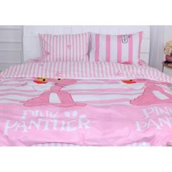Постельное белье MirSon Бязь Premium 17-0110 Pink Pantere 160х220 Фото 1