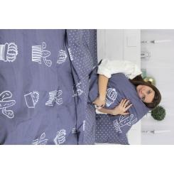 Постельное белье MirSon Бязь Premium 17-0300 Singapore 200х220 Фото 3