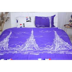Постельное белье MirSon Бязь Premium 19-0426 Fucsia 143х210 Фото 1