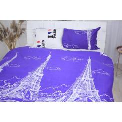 Постельное белье MirSon Бязь Premium 19-0426 Fucsia 143х210 Фото 2