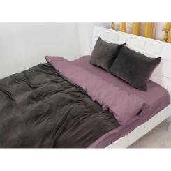 Постельное белье MirSon Велюр Winter Delicate 28-0070 Camomilla Євро Фото 1