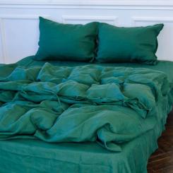 Постельное белье MirSon Лен Green Apple 110х140 Фото 6