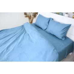 Постельное белье MirSon Сатин 0845 Blue Wave 160х220 Фото 2