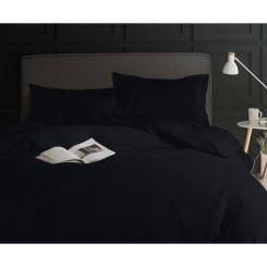 Постельное белье MirSon Сатин 0848 Blue Black 110х140 Фото