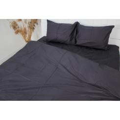 Постельное белье MirSon Сатин 0848 Blue Black 110х140 Фото 2
