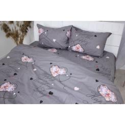 Постельное белье MirSon Сатин 22-1277 Happy day Сімейний 160x220 Фото 2