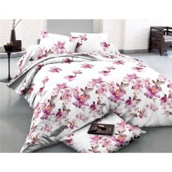 Постельное белье MirSon Сатин 22-1297 Whiteparadise 160х220 Фото
