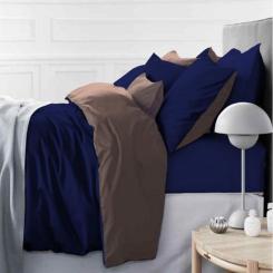 Постельное белье MirSon Сатин Premium Azure 0211+4052 160х220 Фото