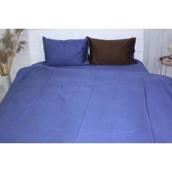 Постельное белье MirSon Сатин Premium Azure 0211+4052 160х220 Фото 1