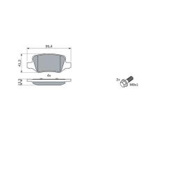 Тормозные колодки Bosch 0 986 494 023 Фото 4