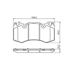 Тормозные колодки Bosch 0 986 494 440 Фото 6