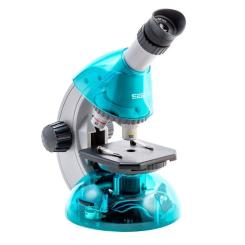 Микроскоп Sigeta Mixi с адаптером для смартфона 40x-640x Blue Фото