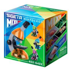 Микроскоп Sigeta Mixi с адаптером для смартфона 40x-640x Blue Фото 5