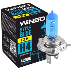 Автолампа WINSO H4 HYPER BLUE 4200K 60/55W Фото 1