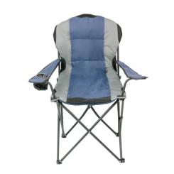 Кресло складное NeRest NR-34 Турист Grey/Blue Фото 1