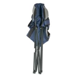 Кресло складное NeRest NR-34 Турист Grey/Blue Фото 3