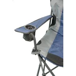 Кресло складное NeRest NR-34 Турист Grey/Blue Фото 4