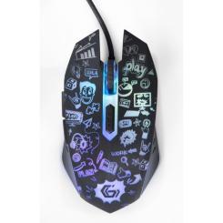 Мышка Gembird MUS-6B-GRAFIX-01 USB Black Фото 1