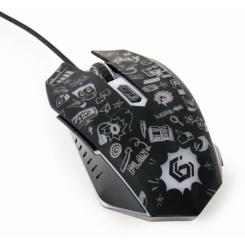 Мышка Gembird MUS-6B-GRAFIX-01 USB Black Фото 6