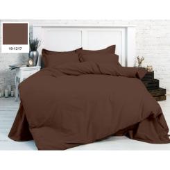 Пододеяльник MirSon Бязь Premium 19-1217 Chocolate Perla 110х140 см Фото